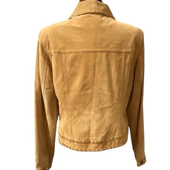 Tribal Tan Suede Jacket - Picture 3 of 16